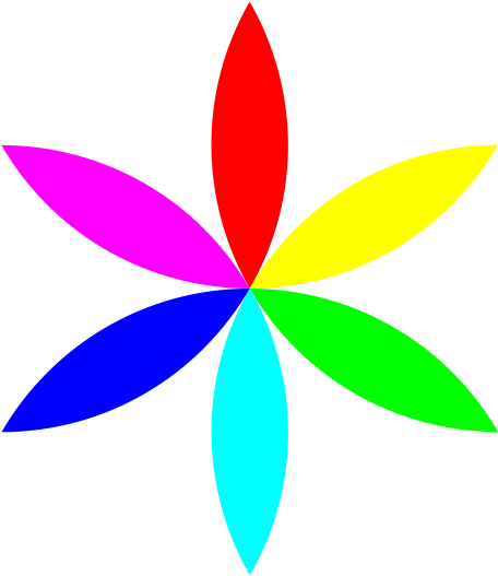 6 Colorful Long Football Flower Png Clip Arts - Flower Clip Art Colorful (600x600)