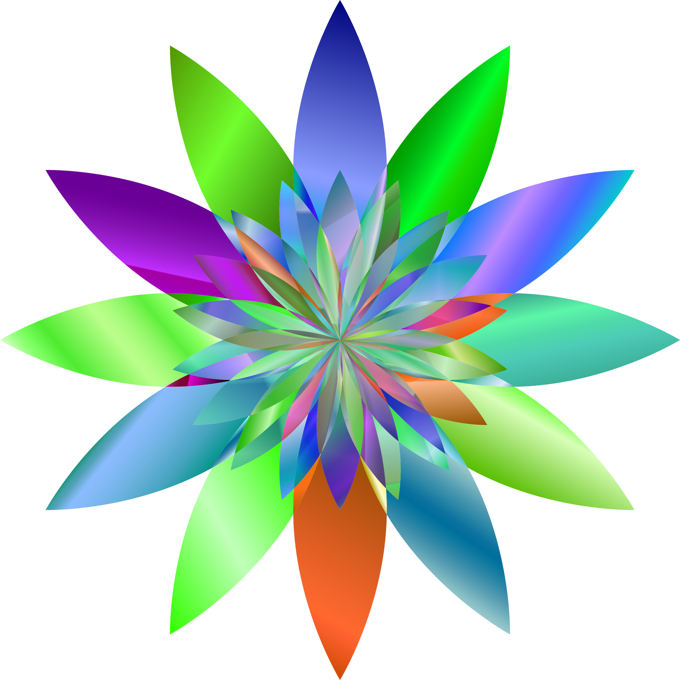 Flower 3 Variation 2 - Clip Art Flowers With No Background (2280x2280)