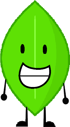 Leafy Bfdi Intro - Bfdi Leafy (379x550)