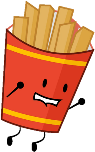 Battle For Dream Island Wallpaper Called Fries - Battle For Dream Island Fries (343x489)