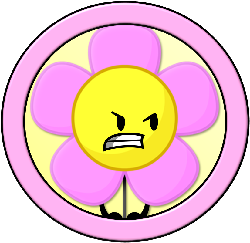 Battle For Dream Island - Flower (824x801)