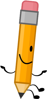 Pencil - Battle For Dream Island Pencil (289x431)