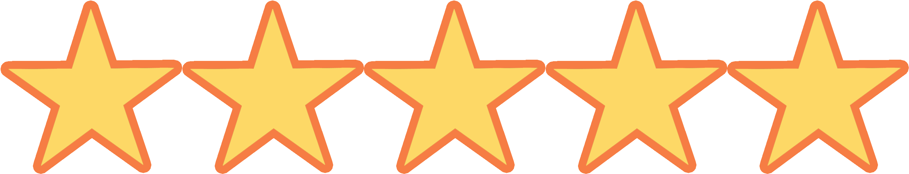 Best Chore/incentive Chart Ever - 5 Stars Transparent Background (3000x600)