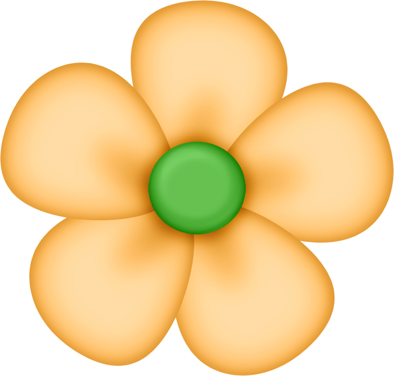 Album - Blue Flower Clip Art (800x762)