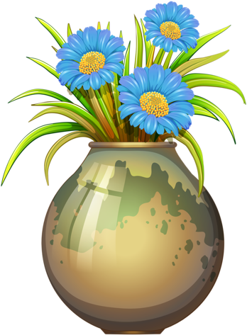 Flower Clipart, Flower Shops, Art Flowers, Clip Art, - Illustration (364x500)