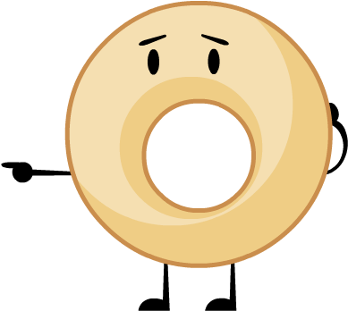 Image Donutpng Battle For Dream Island Wiki - Battle For Dream Island Dount (395x348)