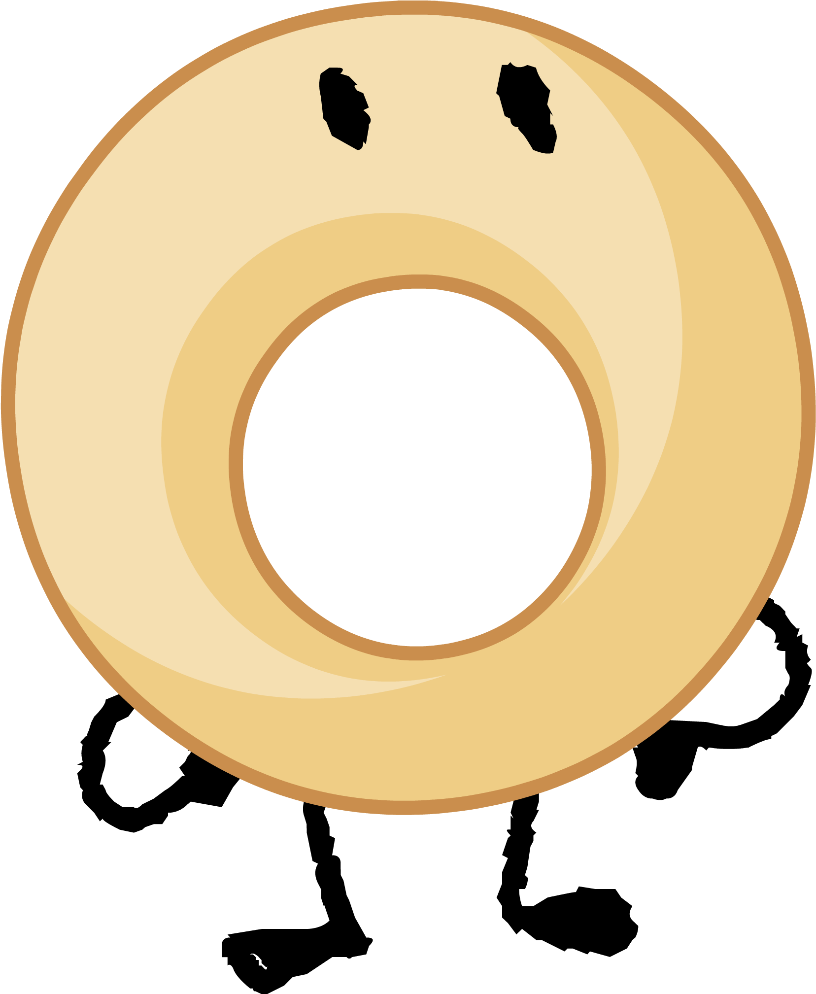 Donut Intro 2 - Battle For Bfdi Donut (1682x2073)