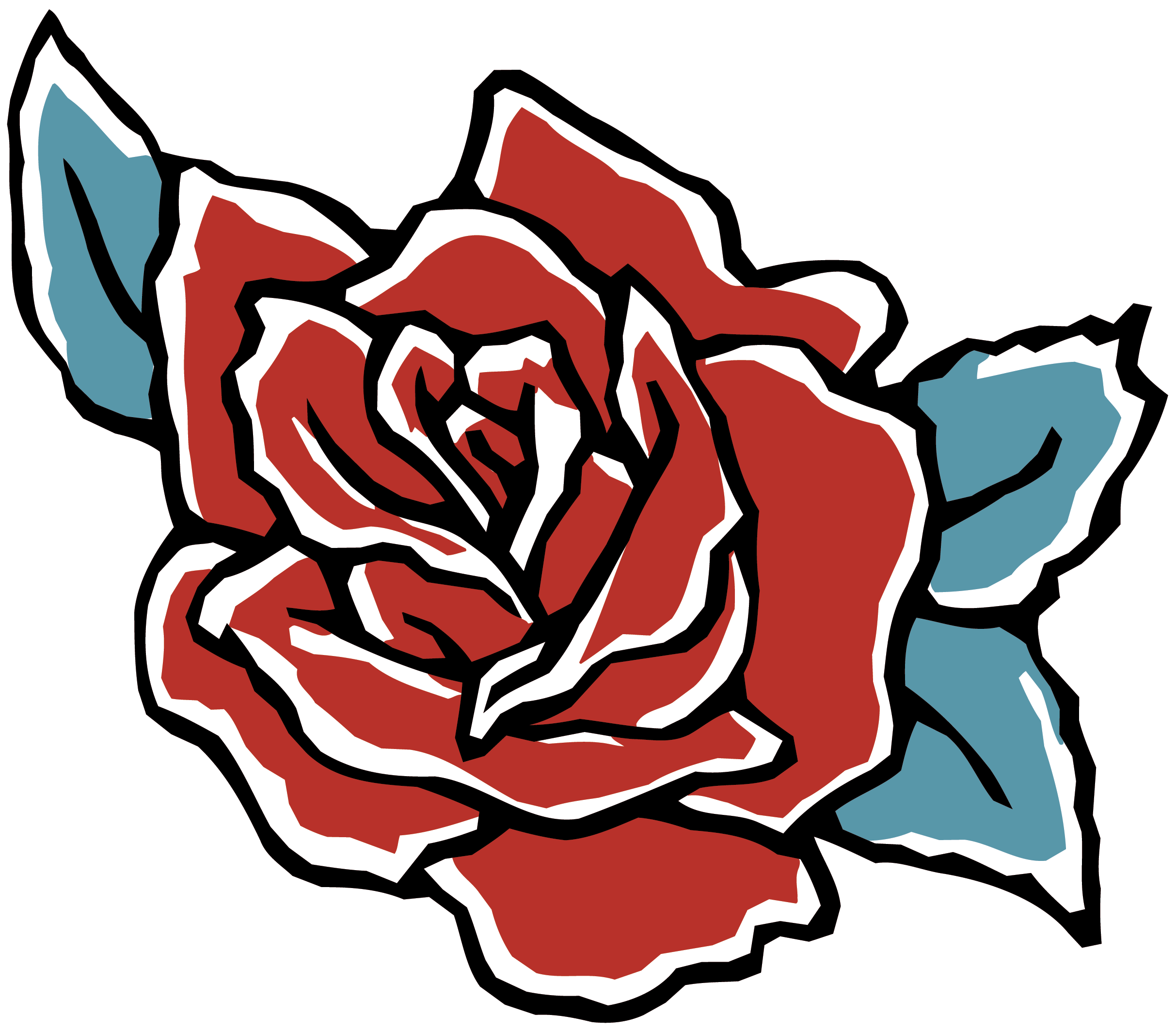 Garden Roses Beach Rose Petal Flower Clip Art - Garden Roses Beach Rose Petal Flower Clip Art (2426x2126)