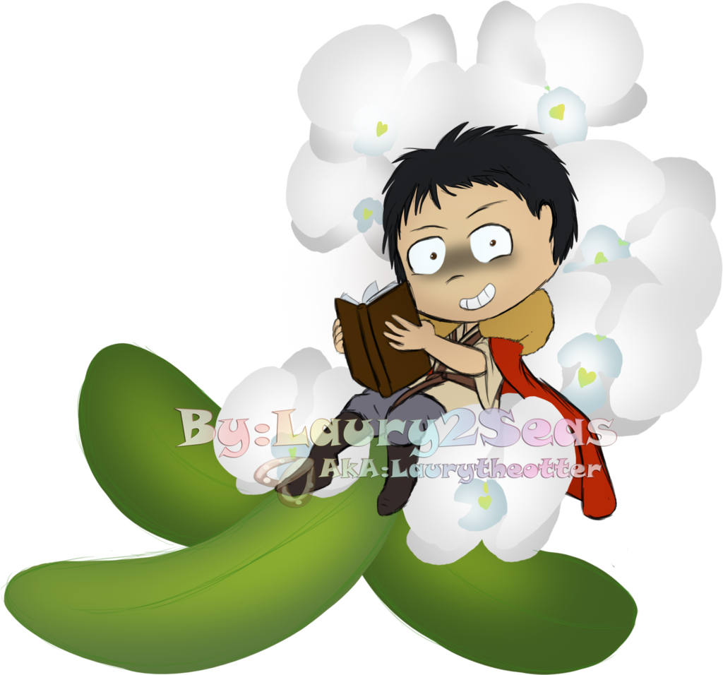 Mad Flower Dm White Orchids By Laurytheotter - Cartoon (1024x956)