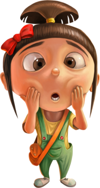 A Cute Little Girl By Lockheed Jun Mao - Wallpaper (351x658)