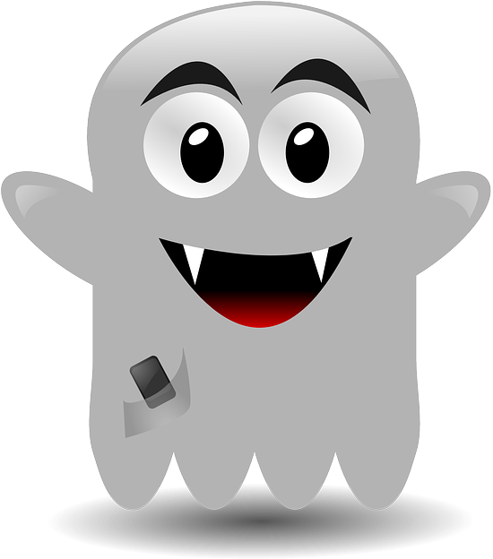 Faces, Cartoon, Smiley, Hands, Funny, Cute - Ghost Clip Art (630x720)