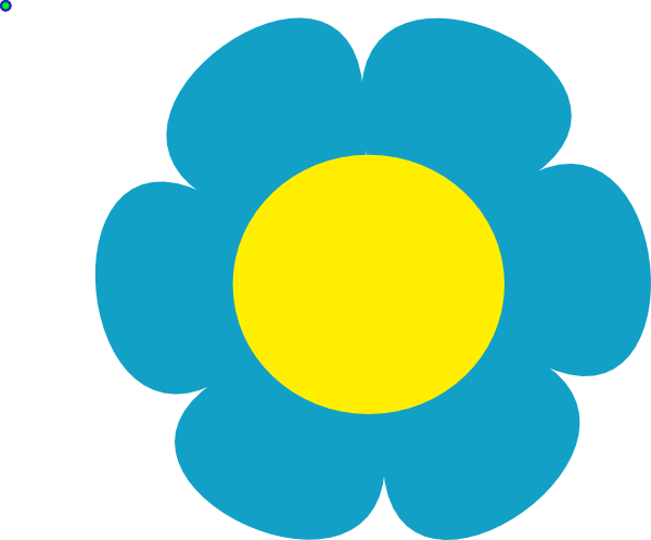 Flower Clip Art At Clkercom Vector Online - Orange Flowers Clip Art (600x498)