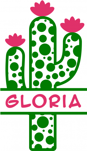 Cactaceae Autocad Dxf Clip Art - Cactaceae Autocad Dxf Clip Art (500x500)