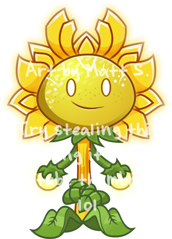 Sunflower Queen By Lwb The Fluffymystic - Plants Vs Zombies Sunflower Queen (602x807)