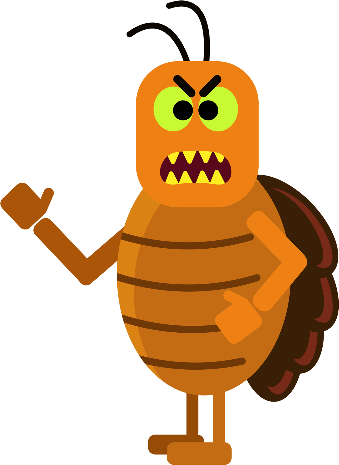 Insect Clipart New York State - Food (1200x1553)