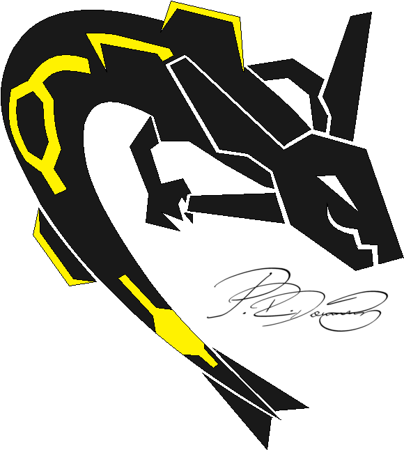 Old Enigma Rayquaza Emblem By Phoenixacx - Emblem (667x694)