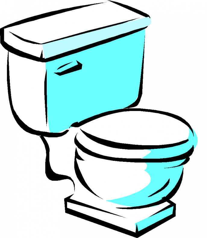 Bathroom Elegant School Bathroom Stalls Clipart The - Toilet Free Clip Art (687x790)