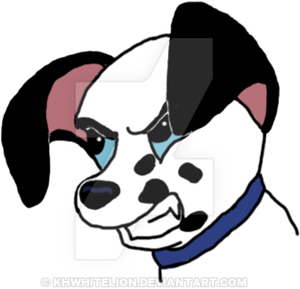 Brutus Headshot Clip Art By Khwhitelion - Cartoon (400x395)