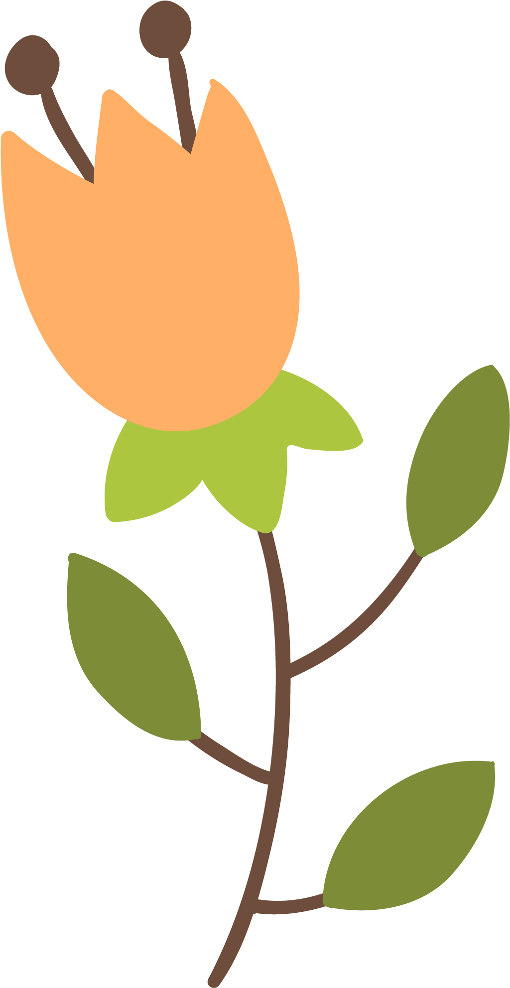 Vector Color Summer Forest Buds - Vector Color Summer Forest Buds (3062x3395)