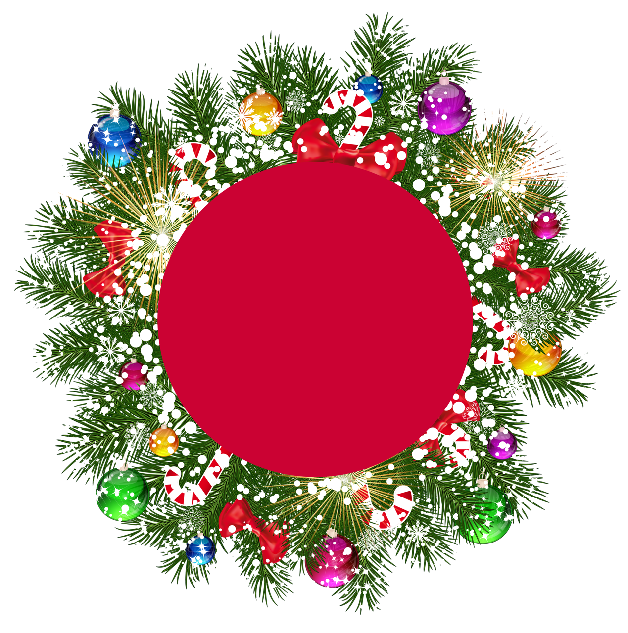 Advent Wreath Christmas Garland Clip Art - Advent Wreath Christmas Garland Clip Art (1269x1280)