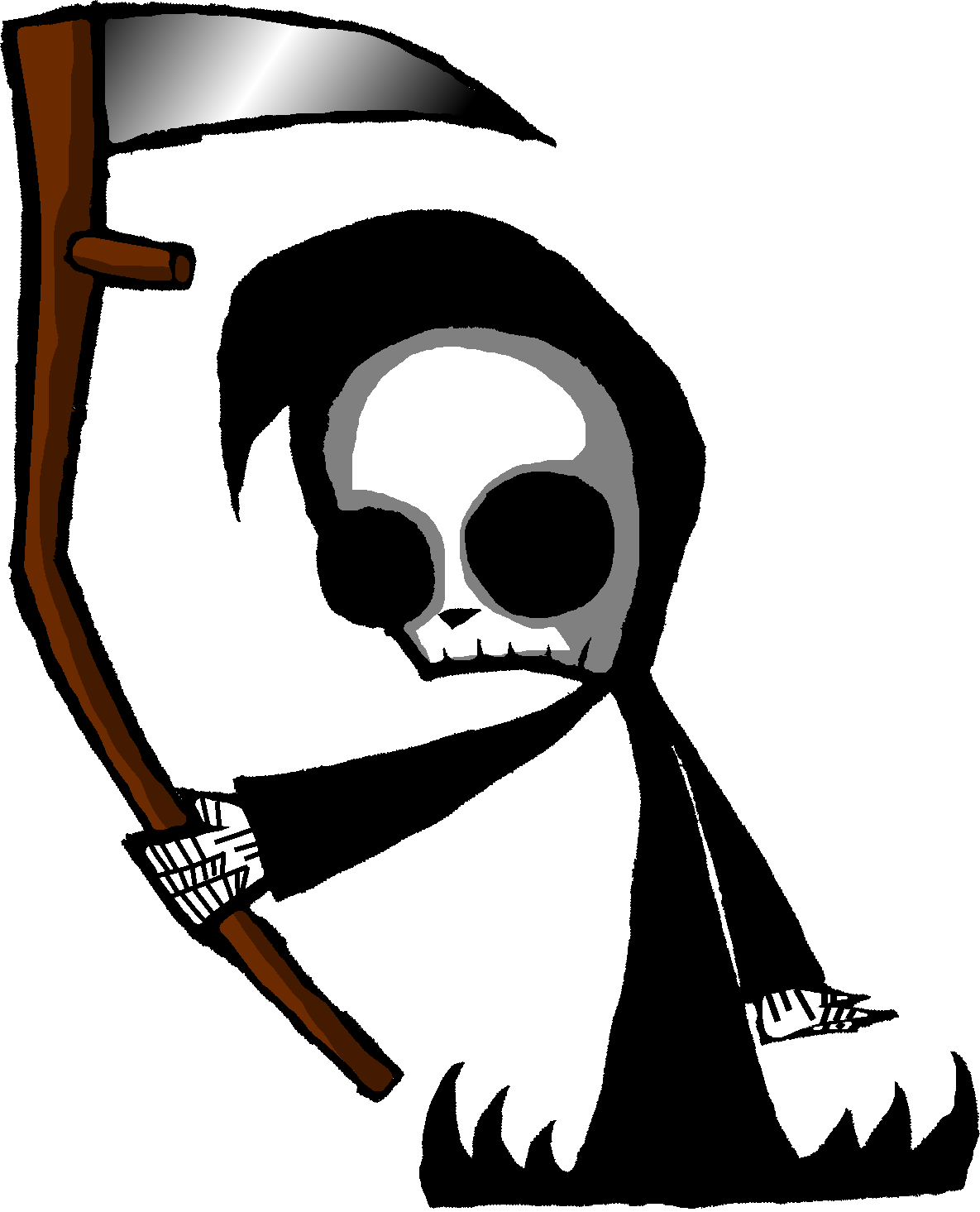 Death - Cartoons About Death Png (1185x1465)