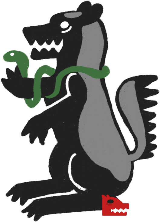 Honey Badger Emblem By A S Rich - Honey Badger Emblem (600x778)