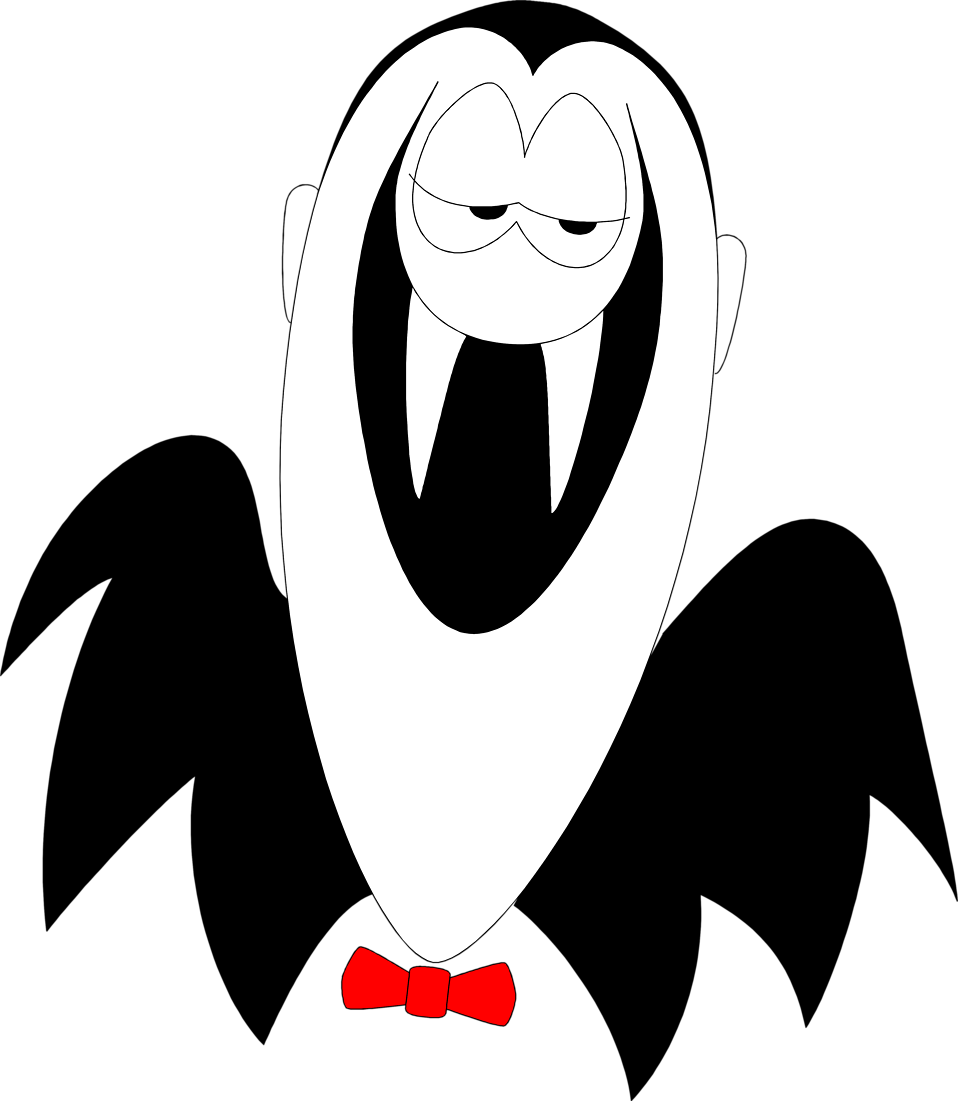 Illustration Of A Cartoon Vampire - Vampire With No Background (958x1101)
