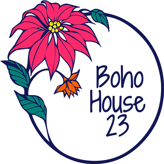 Boho House - Flower Clip Art (560x560)