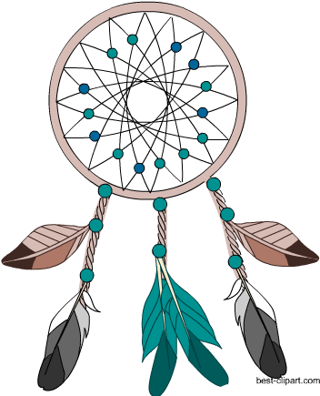 Dreamcatcher Aztec Boho Free Clip Art Image - Illustration (450x450)