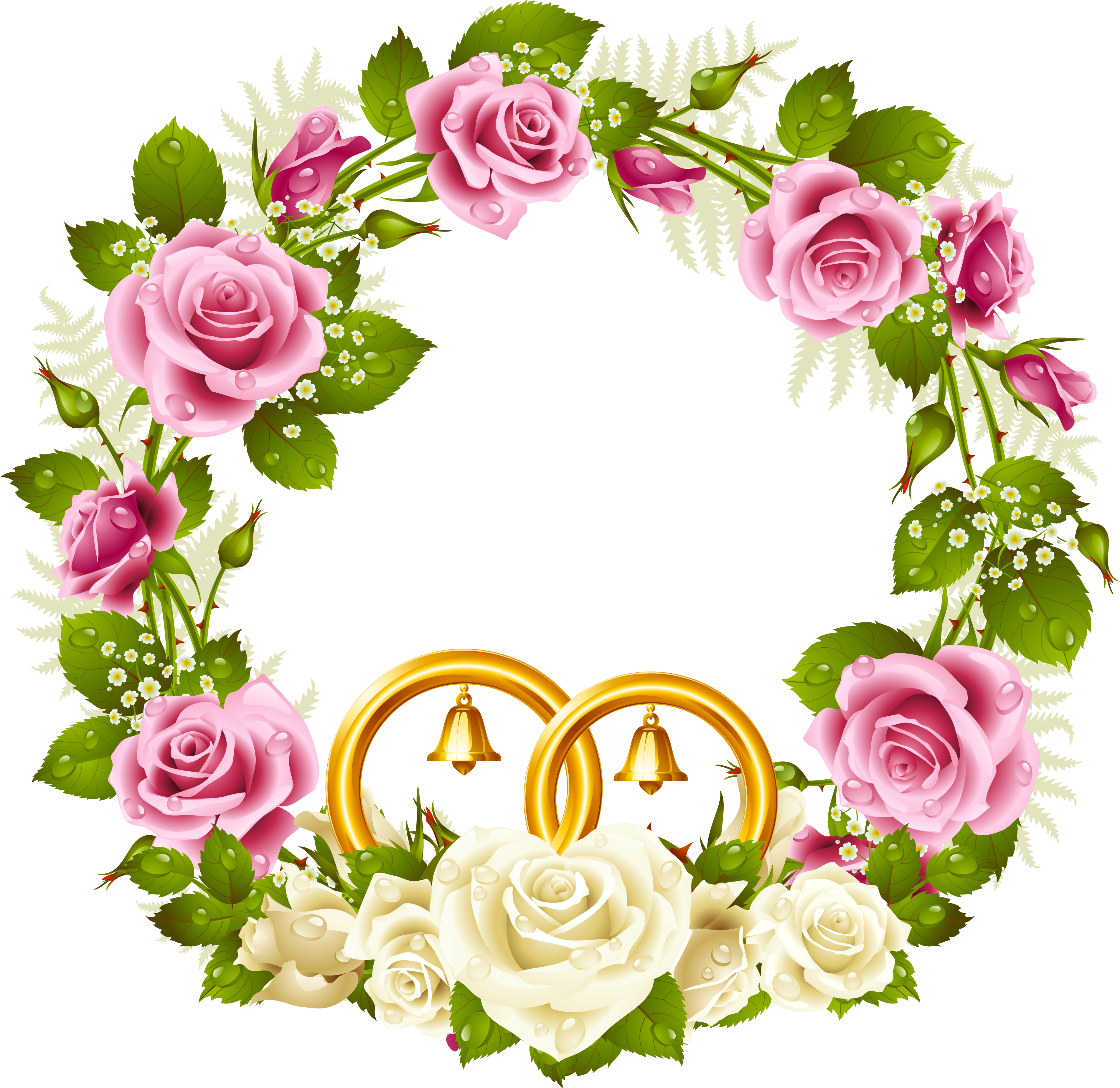 Stock Illustrations, Wedding Cards, Pink Roses, Instruments, - Eid E Zehra Sa (3801x3694)