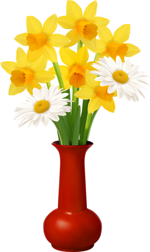 Shutterstock 99117146 [преобразованный] - Flower Vase Vector Png (298x500)