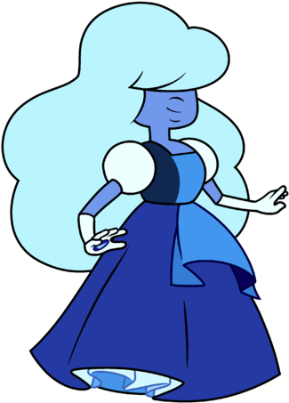 Intermediate Gods - Sapphire Steven Universe Garnet (350x481)