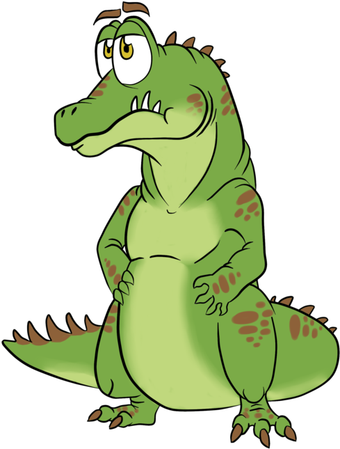 Cartoon Croc By Wforwumbo - Cartoon (600x719)