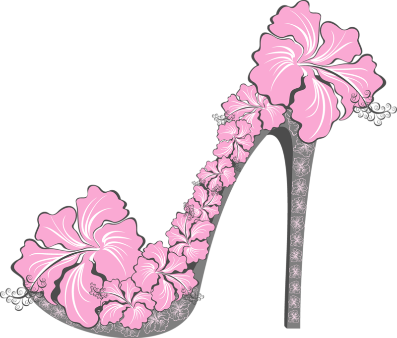 Sketches - High Heel Shoe Graphic Vector (800x682)