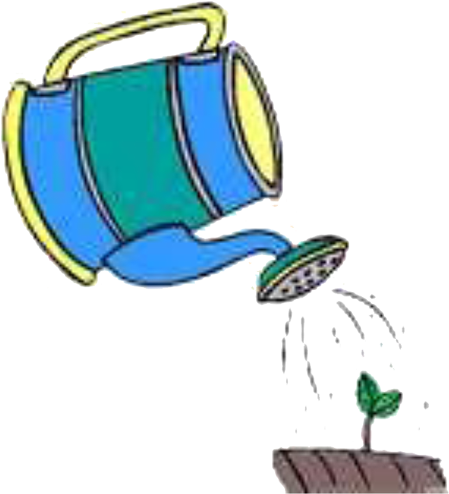 Watering Plants Guide - Water For Plants Clipart (654x722)