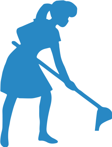 House Clipart Transparent Background - Cleaning Lady Clipart Transparent Background (500x500)