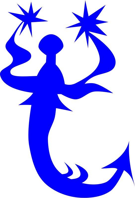 Mermaid Silhouette Clip Art - Mermaid (1635x2400)