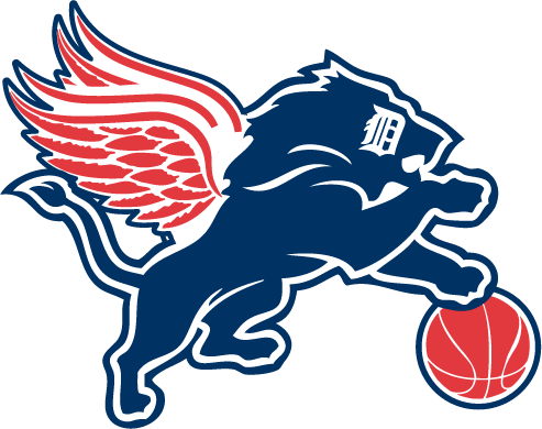 Detroit-city - Detroit Lions Logo Png (493x390)