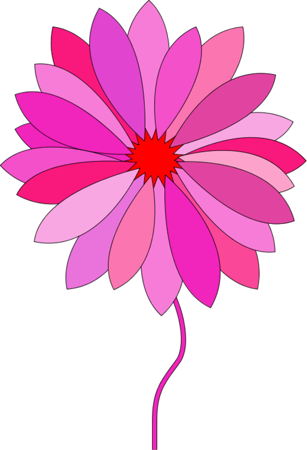 Cartoon Flower - Cartoon Flower In Vector (600x880)