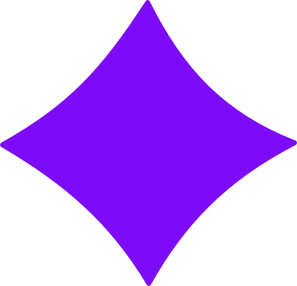 Free Purple Shape Cliparts, Download Free Clip Art, - Purple Diamond Clip Art (600x578)