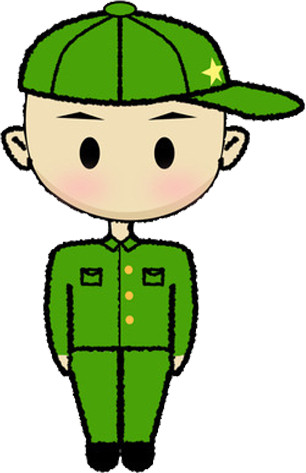 Soldier Cartoon Salute - Soldier Cartoon Salute (1024x1024)
