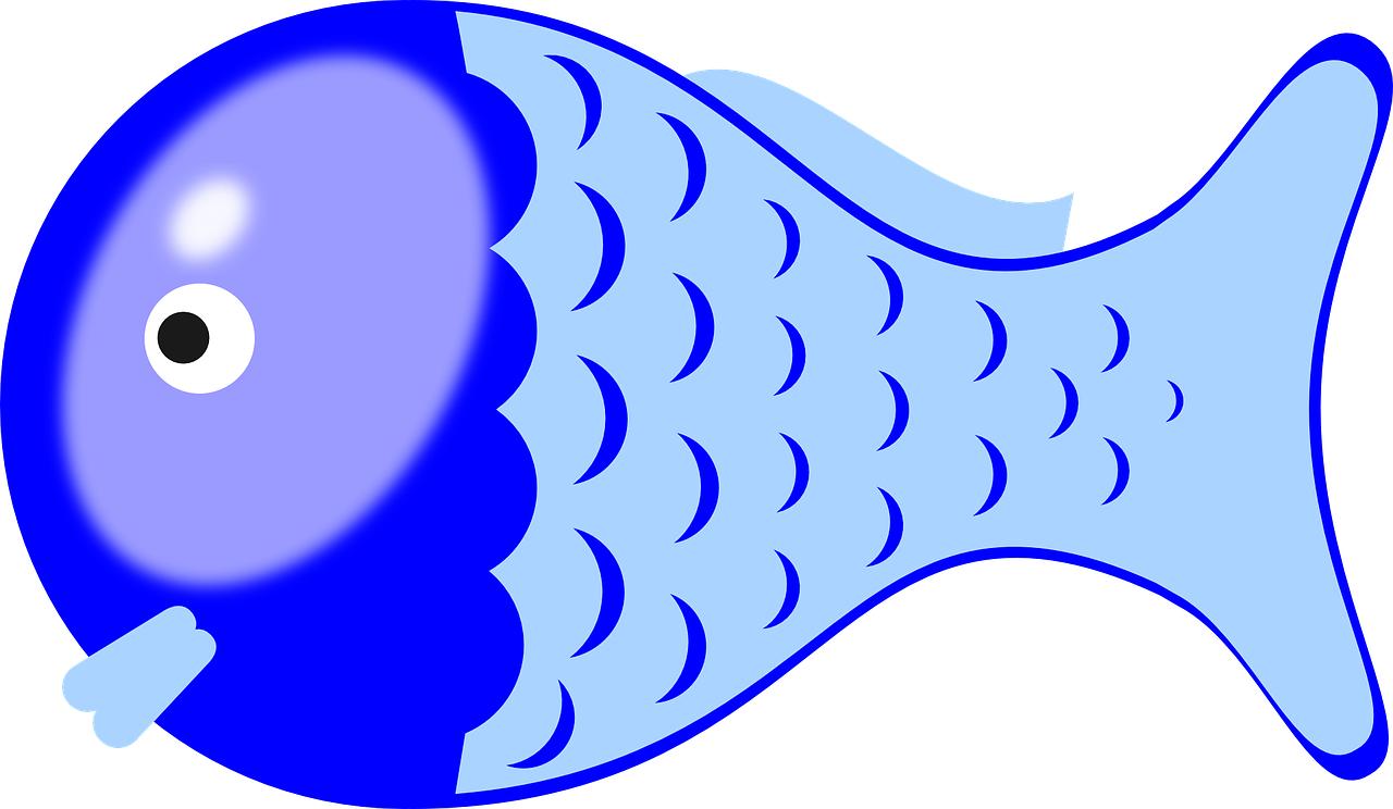Fish Cartoon Cute Isolated Png Image - Gambar Kartun Ikan Lucu (1280x744)