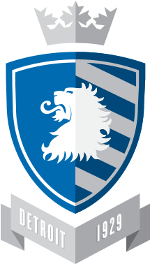 One Pride - Detroit Lions Soccer Logo (420x380)