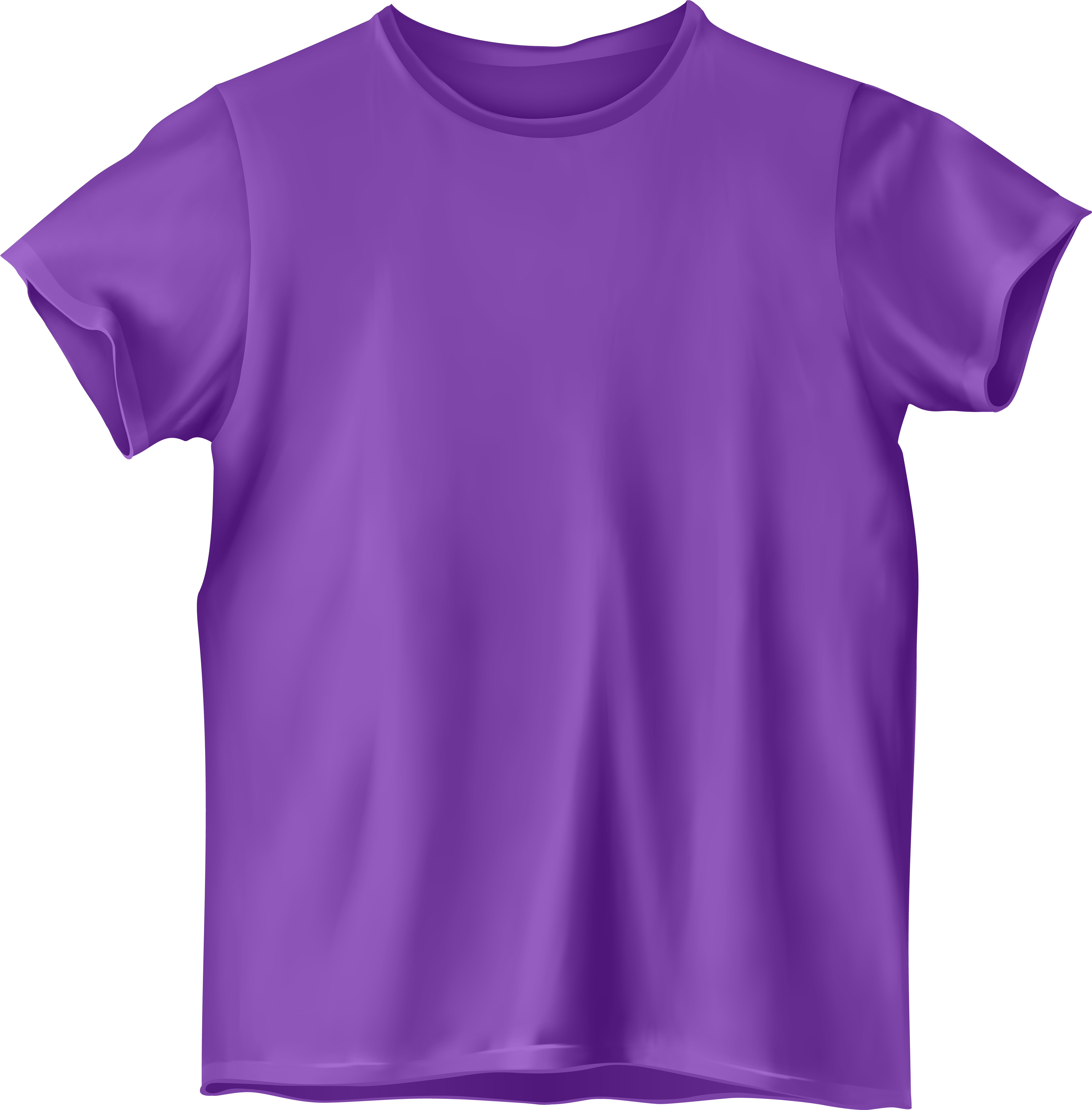 Purple T Shirt Png Clip Art - T-shirt (5902x6000)