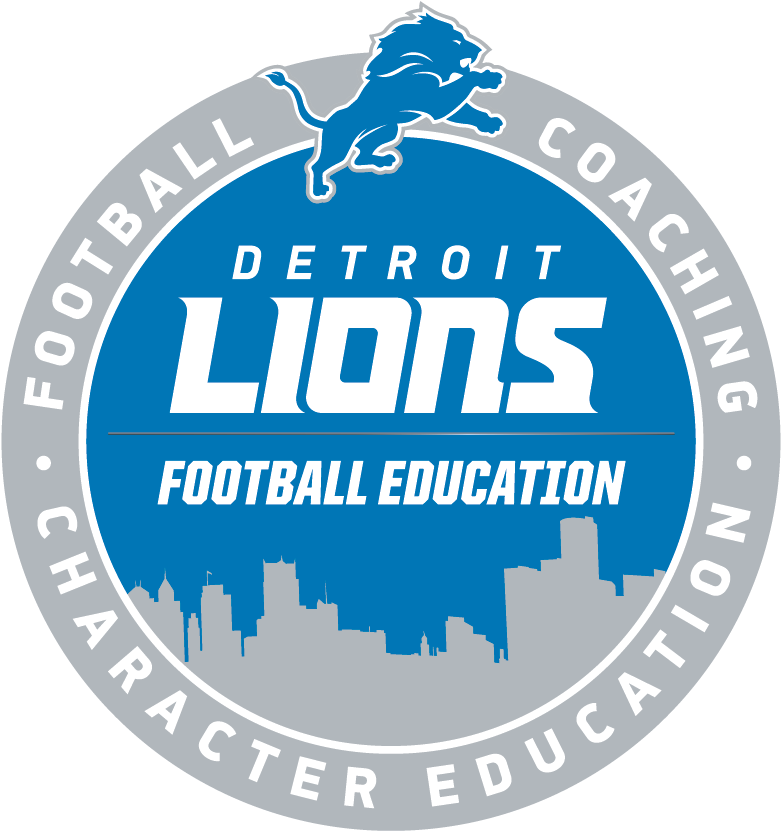 Detroit Lions Football Education Division - Nfl Metal Corrugated Ornament - Detroit Lions (1080x1080)