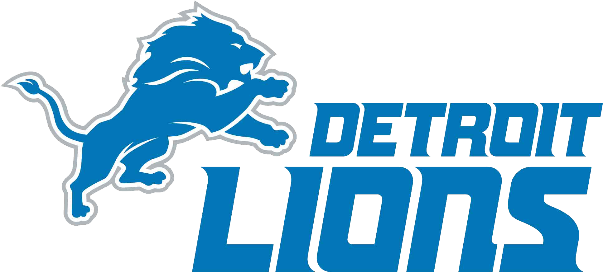 Detroit Lions - Detroit Lions New Logo 2017 (1934x874)