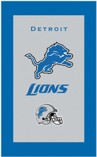 Detroit Lions Nfl Towel Sold As Each - Nfl Detroit Lions Bling Team Magnet Set (400x400)