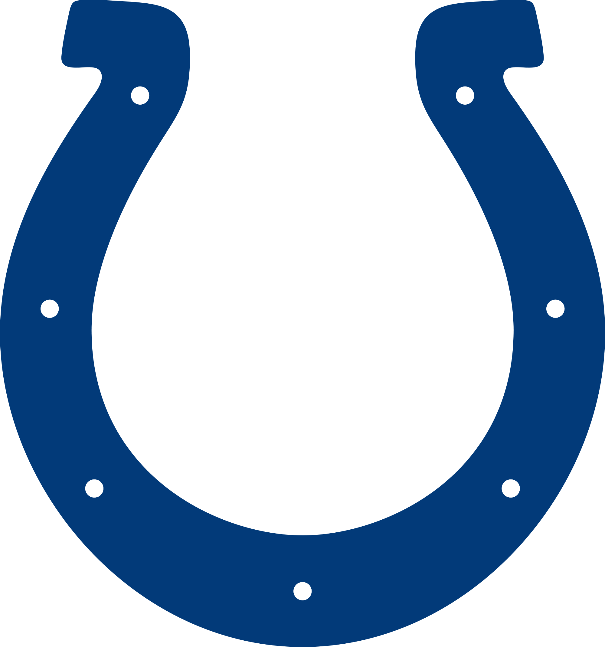 1000px-indianapolis Colts Logo - Indianapolis Colts Logo Png (2000x2139)