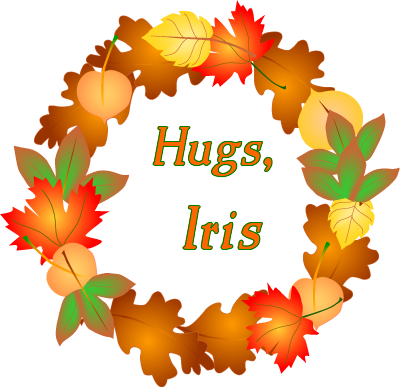 Pub Clipart Iris - Fall Leaves Clip Art (400x387)