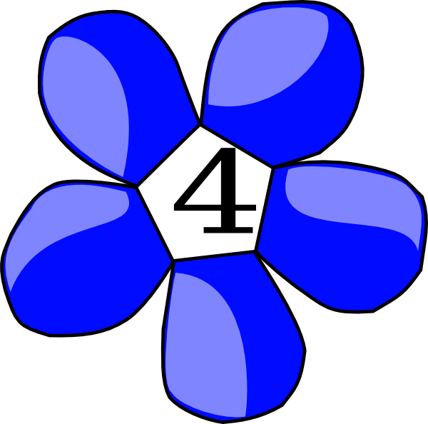 Flower - Single Flowers Clip Art (600x594)